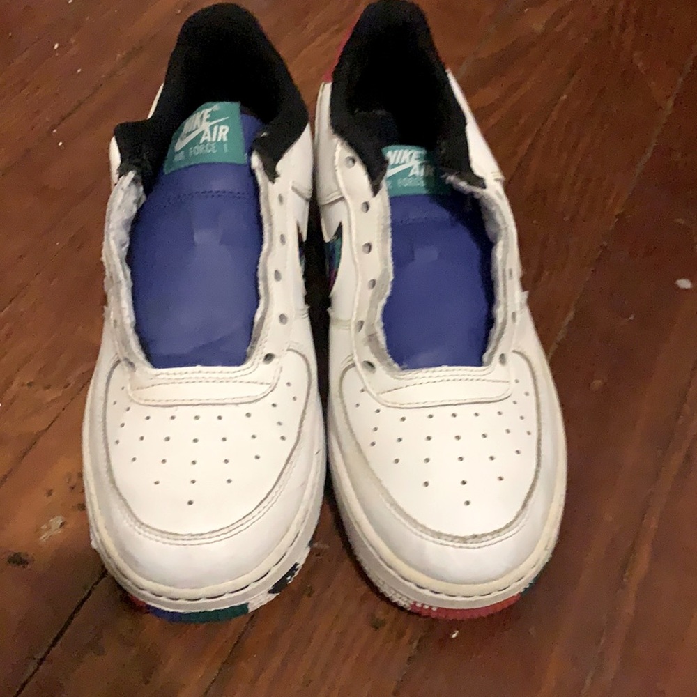 Air Force 1 custom rainbow